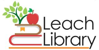 Leach Library logo